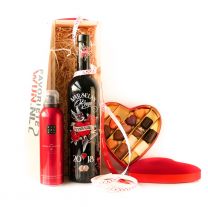 Valentijns giftbox, Vignobles Vellas Poison Rouge